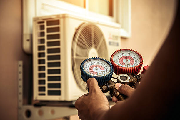 Professional Hvac Installation technician working in Montezuma, GA
